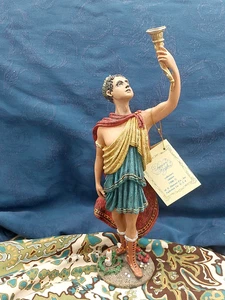 Vintage Duncan Royale Saturnalia King History of Santa III 13.5" 1990 with Box. - Picture 1 of 9