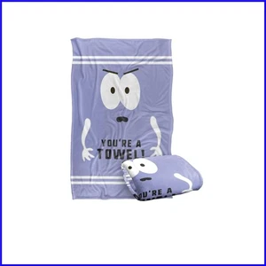 Machine Washable South Park Towelie Throw - Lightweight Fleece Blanket 36"x58" - Picture 1 of 9
