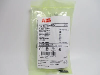 1PC NEW For ABB CE3T-10R-01 Emergency Stop Pushbutton Switches- - Image 1 of 4
