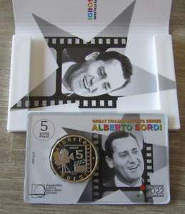 5 euro Italien 2022 : Alberto Sordi