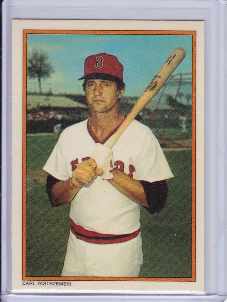 Carl Yastrzemski 1985 Topps Circle K Baseball Card 17 Grade NMMT - Image 1 of 2