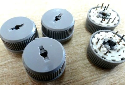 5x ITT RBP12F 2 pole 3 position pcb mount rotary switches DP3T - image 1 of 4