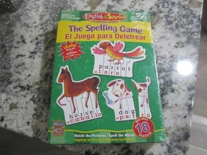 ENGLISH & SPANISH LEARNING GAMES THE SPELLING GAME - Picture 1 of 4