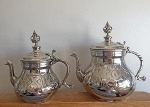 Handgravierte große Kupfer Teekanne mit Deckel für das perfekte Tea Time Erlebnis - Bild 1 von 13