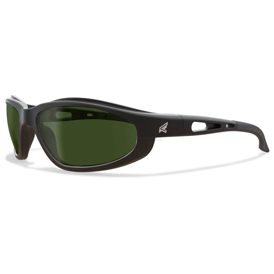 Edge Dakura Safety Glasses With Black Frame and IR 3 Light Welding Lens