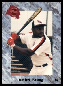 1991 Classic Draft Picks Dmitri Young St. Louis Cardinals #4