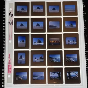 Vintage 35 mm Farbdias Menge 20 Kodachrome PacificNW Natur Küste Leuchtturm Sonne - Bild 1 von 2
