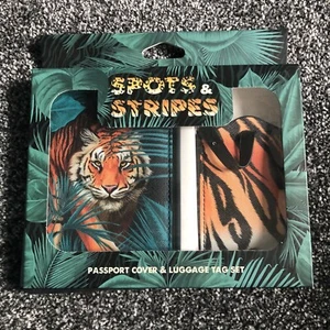 Spots & Stripes Reisepasshülle & Kofferanhänger - Bild 1 von 7