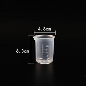 25ml-500ml Small Measuring Cup Plastic Transparent 2024 Tool Jug Baking L0Q6