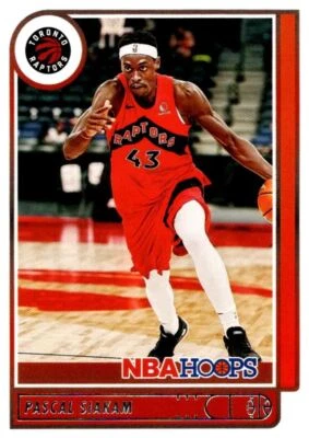 2021-22 Hoops Red Backs Pascal Siakam Toronto Raptors #79 - Image 1 of 2