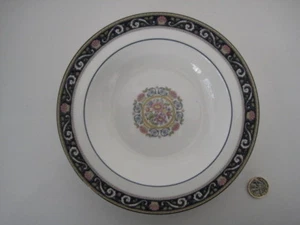 WEDGWOOD RUNNYMEDE ENGLAND DINNER SERVICE BONE CHINA 8"  RIMMED SOUP PASTA BOWL - Picture 1 of 11
