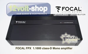 FOCAL FPX 1.1000 Performance Mono Class-D amplifier; 1x1000WRms at 1Ω stable - Picture 1 of 8