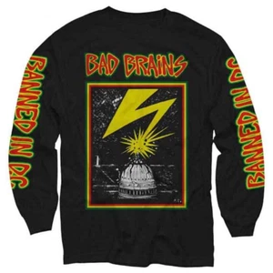 BAD BRAINS BANNED IN DC LONG SLEEVE SHIRT. - Picture 1 of 1
