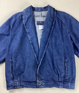 Vintage Calvin Klein Oversize Denim Jacket Made in Canada Size L