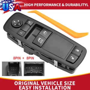 For 2012-2015 Dodge Grand Caravan Driver Left Master Power Window Control Switch - Picture 1 of 11