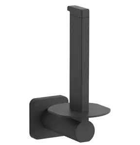 Kohler K-23527-BL Parallel Wall Mounted Euro Toilet Paper Holder, Matte Black - Picture 1 of 2