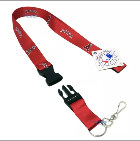 Los Angeles Angels Lanyard Detachable Major League Baseball MLB Cover