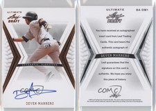 2012 Leaf Ultimate Draft Deven Marrero #BA-DM1 Auto