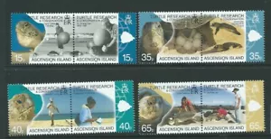 ASCENSION SG1048/55 2009 TURTLE RESEARCH & CONSERVATION MNH - Picture 1 of 1