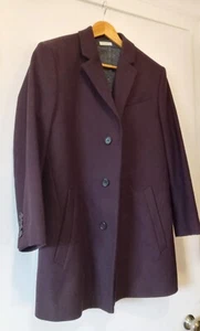 TIGER OF SWEDEN - Burgundy Cempsey Coat - Sz50 - Picture 1 of 20