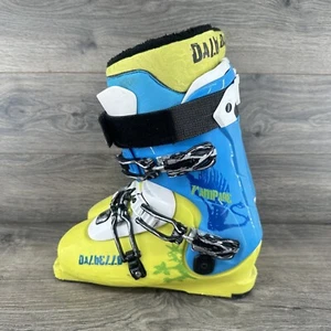 Dalbello Krypton Rampage Alpine Downhill Ski Boots Size US Men's 9.5 Blue Yellow - Picture 1 of 12