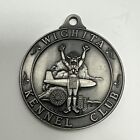 Grand médaillon vintage Wichita Kennel Club médaille d'argent