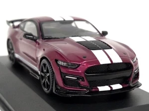 Solido 1/43 Ford Mustang Shelby GT500 Fast Track Purple 2020 Diecast Model Car - Picture 1 of 7