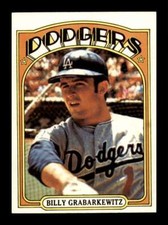 1972 Topps Billy Grabarkewitz #578 Los Angeles Dodgers EX-MT