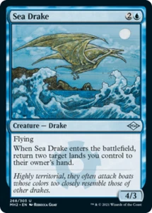 SEA DRAKE x4 ~mtg casi nuevo-m Modern Horizons 2 sin circular - Imagen 1 de 1