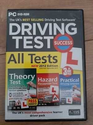 Driving Test: Success - All Tests -2012 Edition - PC DVD-ROM- with Instal. Instr - Image 1 of 4