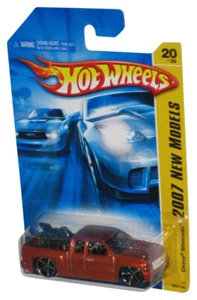 Hot Wheels 2007 New Models 20/36 Burnt Orange Chevy Silverado Toy Truck 20/180 - Picture 1 of 1
