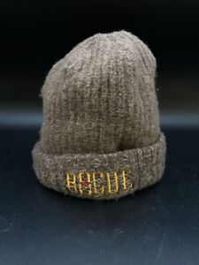 Chapeau bonnet en laine Carhartt 14806 Rogue Ales brasserie marron doublé