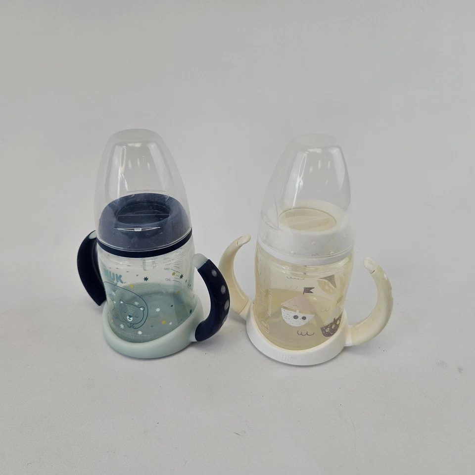 NUK First Choice Borraccia 150ml 2 Pezzi Blu con Luce Notturna - Immagine 1 di 1