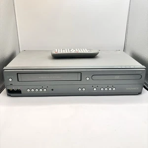 Reproductor de VCR/DVD Magnavox DV225MG9 PROBADO CON control remoto *VHS SIN SONIDO* LEER - Imagen 1 de 16