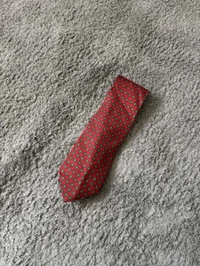 Charles Trywhitt 100% Silk Tie - Red - Made In England - 59.5” - 8cm - Unisex - Picture 1 of 6