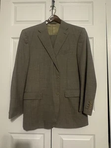 Canali Herren Hellgrau Zweiteiler Wollanzug 46R 38 Made In Italy - Bild 1 von 6