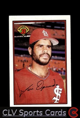 Baseball sports Bowman Jose Oquendo St. Louis Cardinals Near Mint or Better - Image 1 of 2