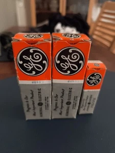 General Electric Röhrensatz 6146 X2 u. NEC 12BY7 X1 Amateurfunk - Zdjęcie 1 z 2
