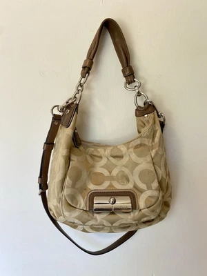 Vintage Y2K Coach Shoulder Bag LOGO Purse Kristin Signature Hobo SEE PHOTOS - Image 1 of 4