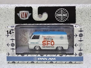 M2 Machines 1964 Dodge A100 Panel Van Pan Am 1:64 Diecast R79 24-41 - Picture 1 of 2