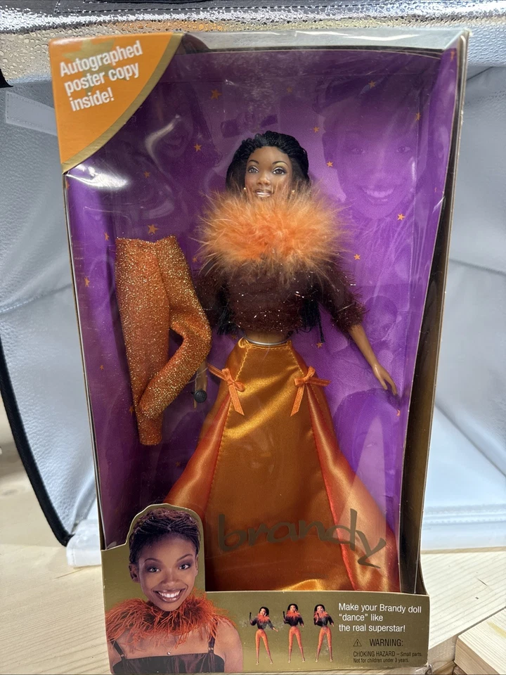 Barbie Rare Mattel 1999 Superstar Brandy Barbie Doll Moesha Singer
