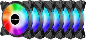 upHere 5V 6er Pack 120mm Silent Intelligent Control T3SYC3-6 6er Pack - Bild 1 von 7