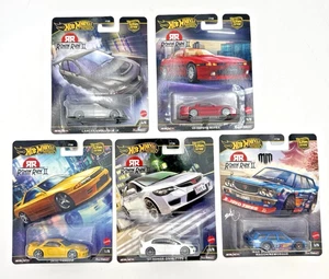 2025 Hot Wheels Car Culture Ronin Run 2 Set of 5 Civic Skyline R32 Evo Supra - Picture 1 of 6