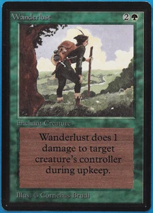 Wanderlust Beta NM Green Uncommon MAGIC THE GATHERING CARD (ID# 506375) ABUGames - Picture 1 of 2