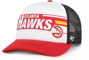 '47 Youth Atlanta Hawks Stack Line Trucker Adjustable Hat NBA - Bild 1 von 8