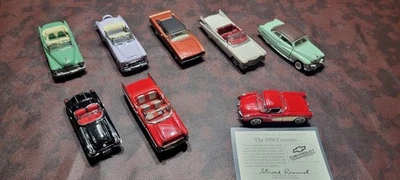 Franklin Mint 1/43 Scale Die Cast Model Cars Lot Of 8 Nice Cars - Image 1 of 4