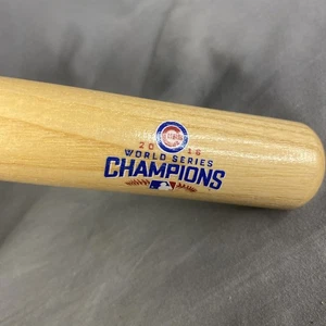 Louisville Slugger World Series Champions Chicago Cubs 18” Mini Wood Bat 2016 - Picture 1 of 9