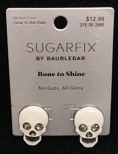 Sugarfix By Baublebar "Bone To Shine" No Guts - All Glory Earrings - Picture 1 of 4