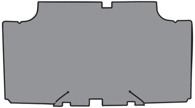 Tapete de porta-malas 1968-1969 Plymouth GTX - TM vinil | Compatível com: cupê - Imagem 1 de 2