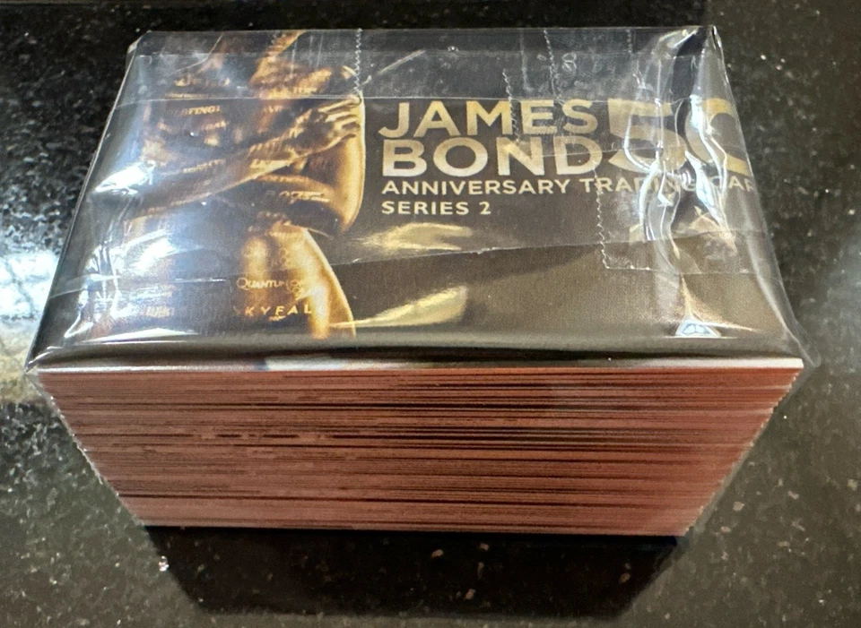 Juego base de cartas coleccionables James Bond 50 aniversario serie 2 (2-198 números pares) Foto 1 de 1